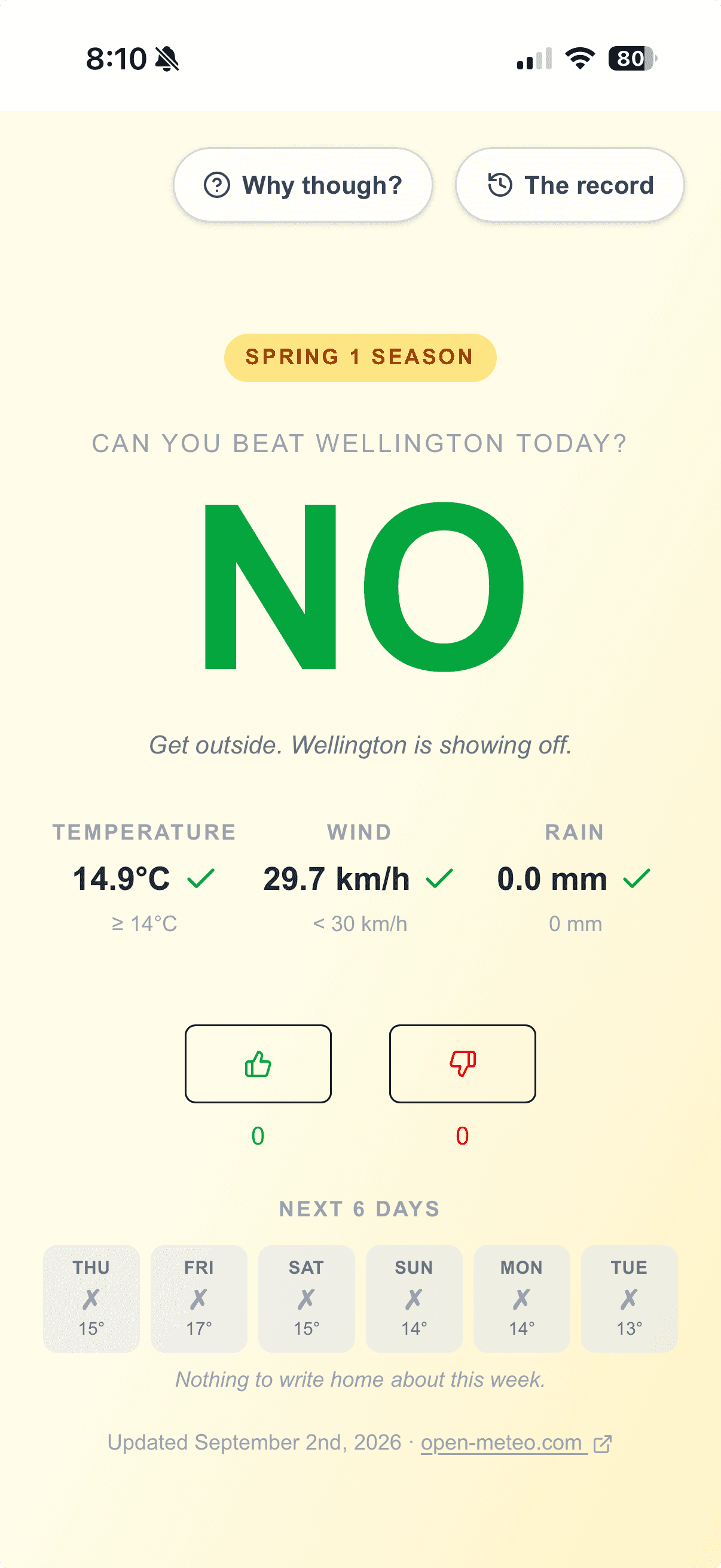 Can you beat Wellington on your mobile